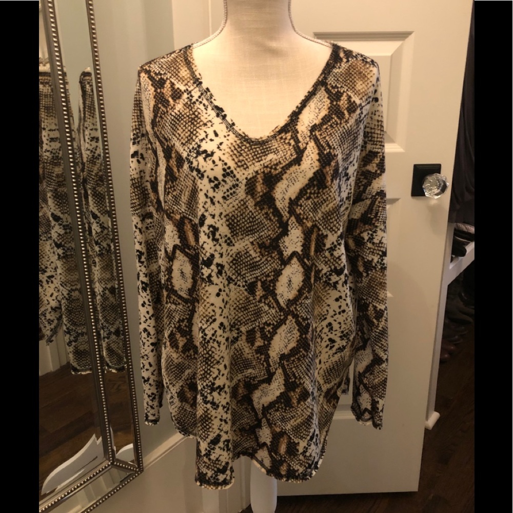 Snake print Tunic